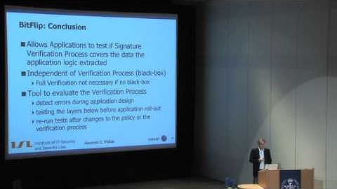 OWASP AppSec 2010: BitFlip: Determine a Data