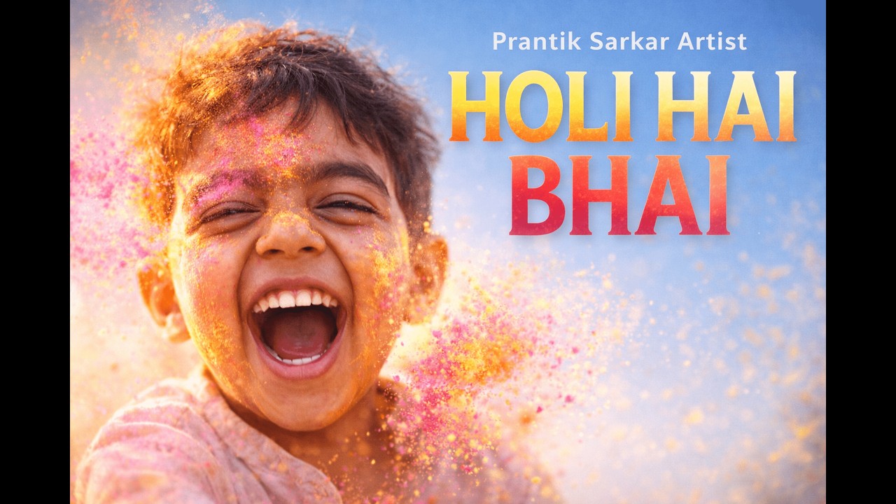 Holi day  -  Version Festival - Prantik Sarkar Artist