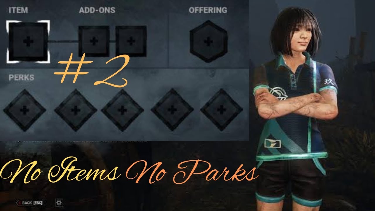 Feng Min no parks and items second challenge #dbd #gaming #dbdm - YouTube