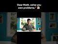 Math: The Silent Enemy 😭📚 | Funny Student Struggles 😂 | Relatable Comedy Shorts
