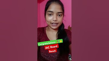 JAC board Class 10 Result| congratulations dear