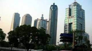 20090524 Shanghai - Maglev Train; Financial Centre; Night Cruise Video 3