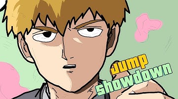 Reigen Arataka - Jump Showdown vs Anime comparison