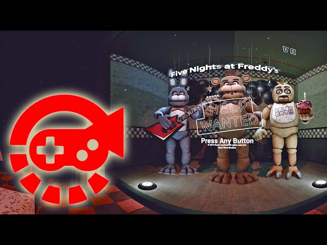 360° Video - FIVE NIGHTS AT FREDDY'S: HELP WANTED, Main Menu 