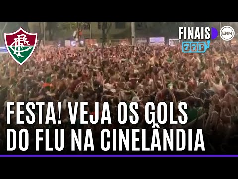 VEJA A REAÇÃO DA TORCIDA DO FLUMINENSE NOS GOLS DO TÍTULO DA LIBERTADORES! | ENM FINAIS 2023 77F