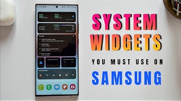 One UI 3.0/2.5/2.1 - The System Widgets are amazing !!!