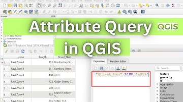 Attribute Query in QGIS: Select by Attribute Step by Step