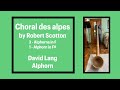 Choral des alpes  robert scotton