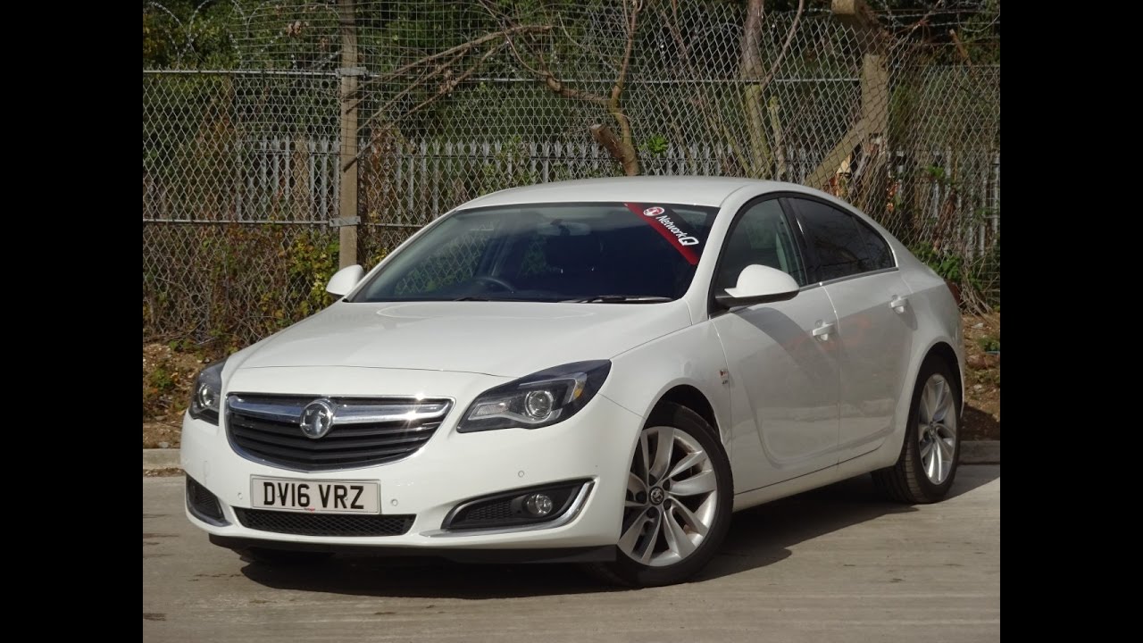 16 16 Vauxhall Insignia 2 0 Cdti 170ps Ecoflex Sri Nav 5dr Start Stop In White Youtube