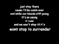 The Temper Trap - Sweet Disposition - Lyrics
