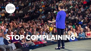 Stop Complaining  | Joyce Meyer | Enjoying Everyday LIfe Teaching
