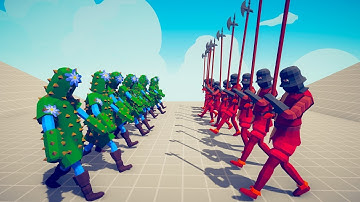 Tournament All Melee Units (10x vs 10x) - Totally Accurate Battle Simulator TABS