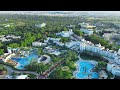Turkey, Antalya, Side, Titreyengöl/Titreyengol, Hotels Area - June 2021 - Drone view