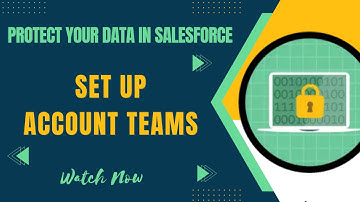 Salesforce Trailhead - Set Up Account Teams