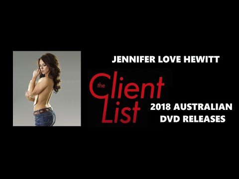 Jennifer Love Hewitt The Client List (2012-2013) 2018 Australian DVD releases.