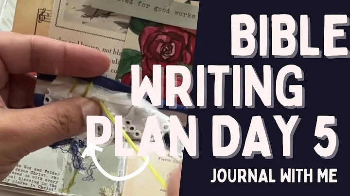 day FIVE Bible writing plan | travelers notebook s...