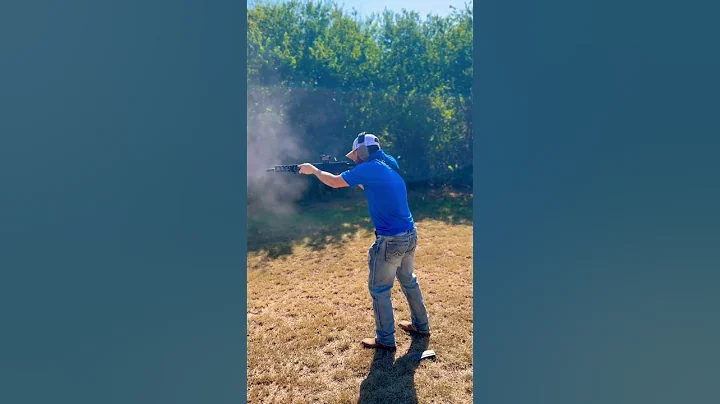 Had to clear a malfunction. New ar15 and canik METE MC9 #gun #goboom #shooting