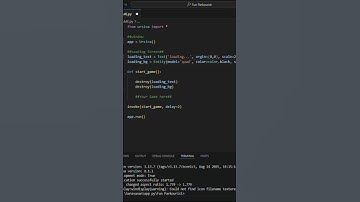 Loading Screen in ursina python #python