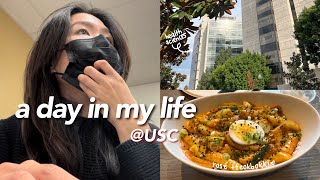 a day in my life (grad student @ usc) : 🌱 studying, more midterms, eating out with friends ✨