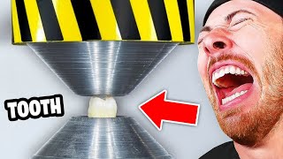 World’s STRONGEST Objects vs Hydraulic Press! by ReactionHacks 14,565 views 1 month ago 9 minutes, 18 seconds