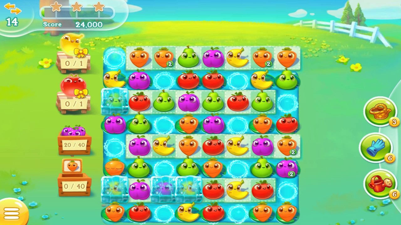 Farm Heroes Super Saga Level 68 No Boosters