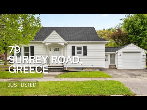 79 Surrey Rd, Greece, NY home video tour