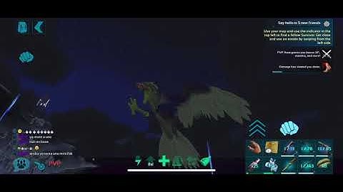 ( Ark Mobile ) Pvp againts hacker | official pvxc |