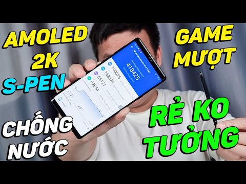 Đánh giá SIÊU PHẨM Galaxy Note9 GIÁ SỐC KHÓ TIN: AMOLED 2K, CHỐNG NƯỚC, 400K ANTUTU GAME MƯỢT...