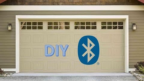 DIY Bluetooth Garage Door Opener