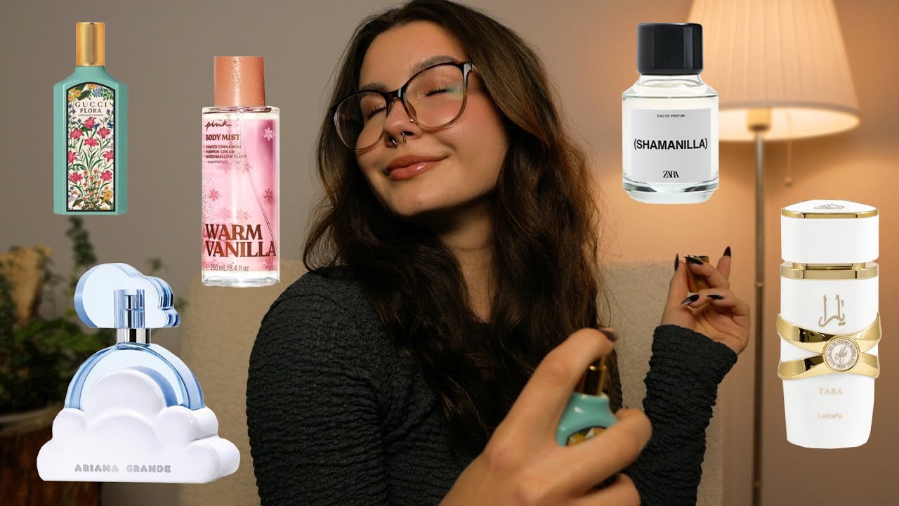 moja kolekcja perfum!! 🧖🏻‍♀️💜 ASMR SHOW&TELL • glass tapping, szept, opowiadanie