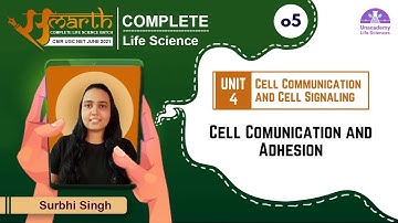 6:00 PM - Samarth | CSIR | Life Science by Surbhi Singh | Cell Comunication and Adhesion