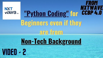 Python coding for beginners#pythonforbeginners  #coding #nxtwave #trending #programming #python