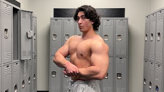 Mini-Cut Vlog Day 1 Push A - Chest Shoulders Triceps