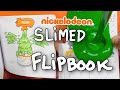 Nickelodeon flipbook slimed congratulations