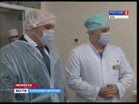 Новый аппарат искусственной вентиляции легких для детской больницы Черкесска