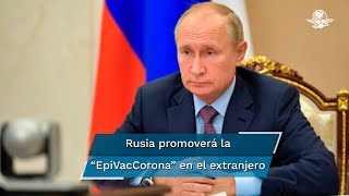Putin anuncia registro de su segunda vacuna contra Covid-19; la llama “EpiVacCorona”