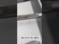 Thread roller processing straight lines