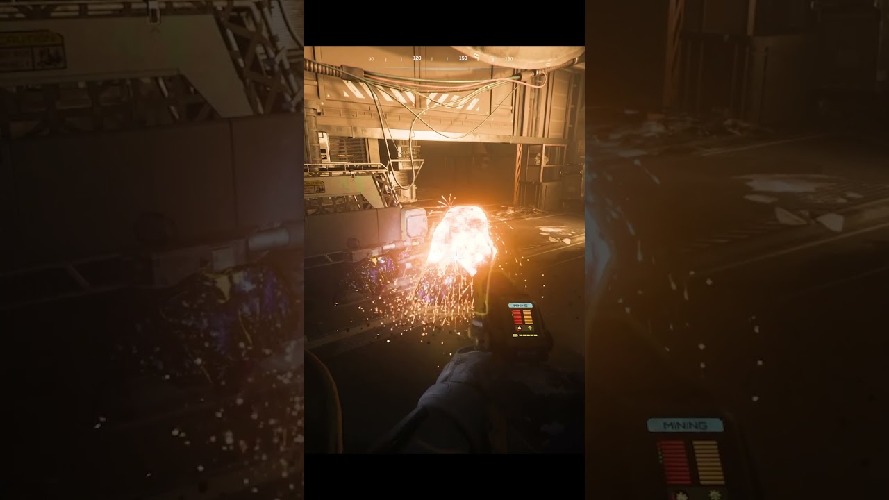 【星際公民Star Citizen】挖礦時分心了一下