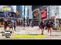 Downtown Toronto Stage 2 Eaton Centre opening day walk June 24 2020 & street walk during sunny day!