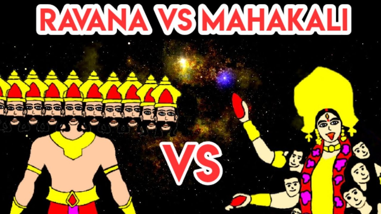 Shatanand Ravana Vs Maha Kali Yudh | Ramayana - YouTube