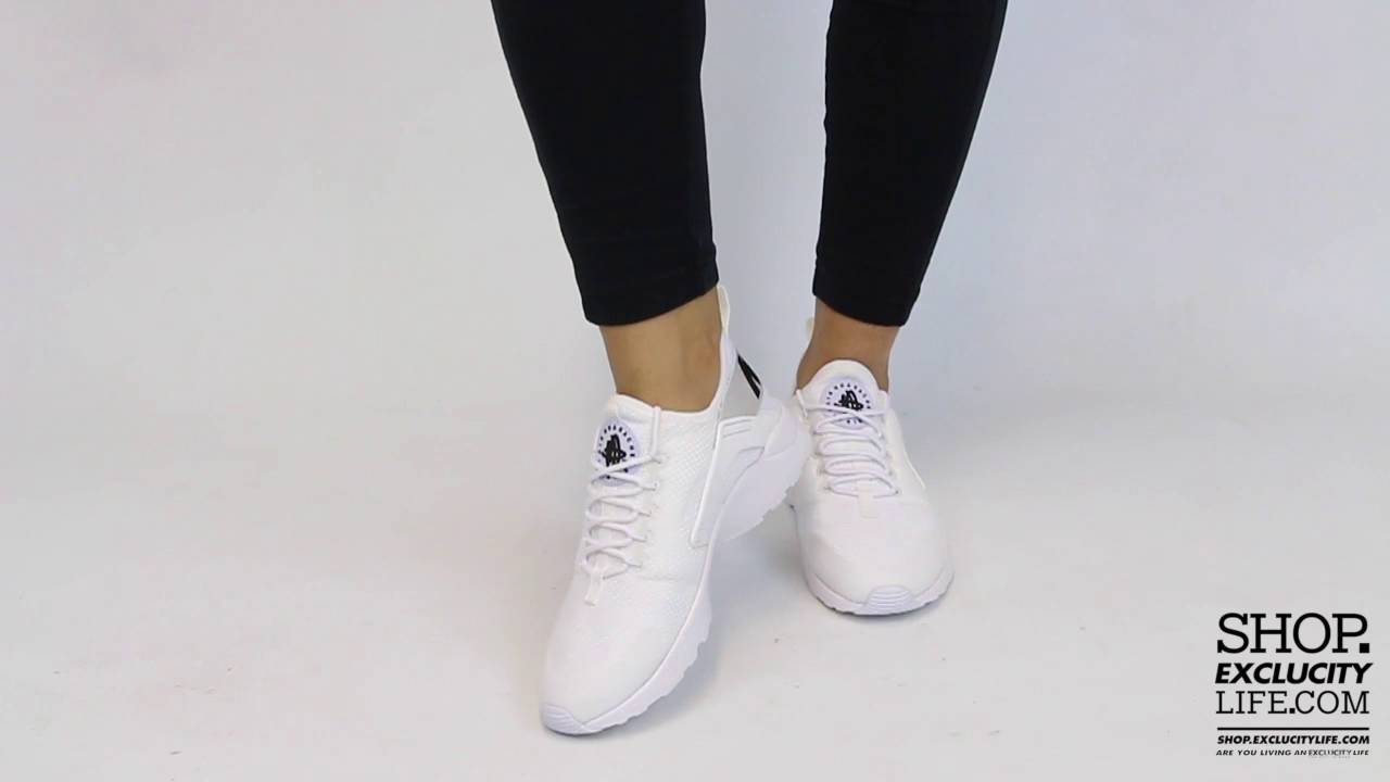Women's Nike Huarache Ultra White On 