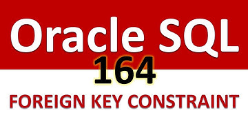 SQL for Beginners   164   FOREIGN KEY CONSTRAINT
