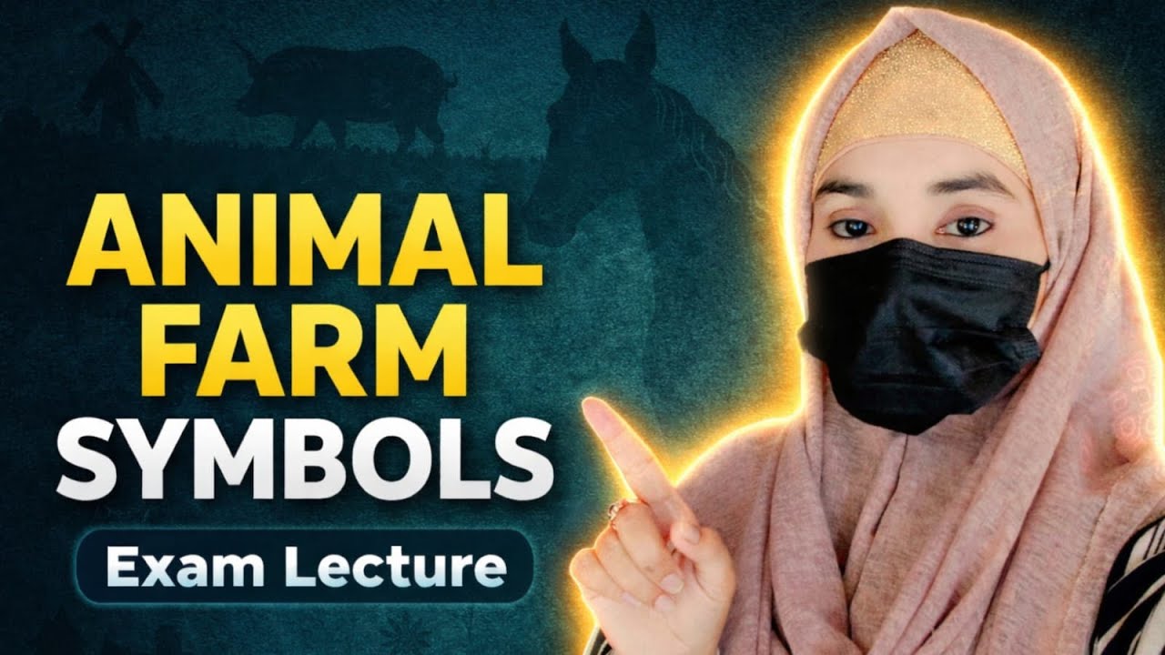 Top Symbols in Animal Farm | George Orwell | Exam Oriented Lecture ...