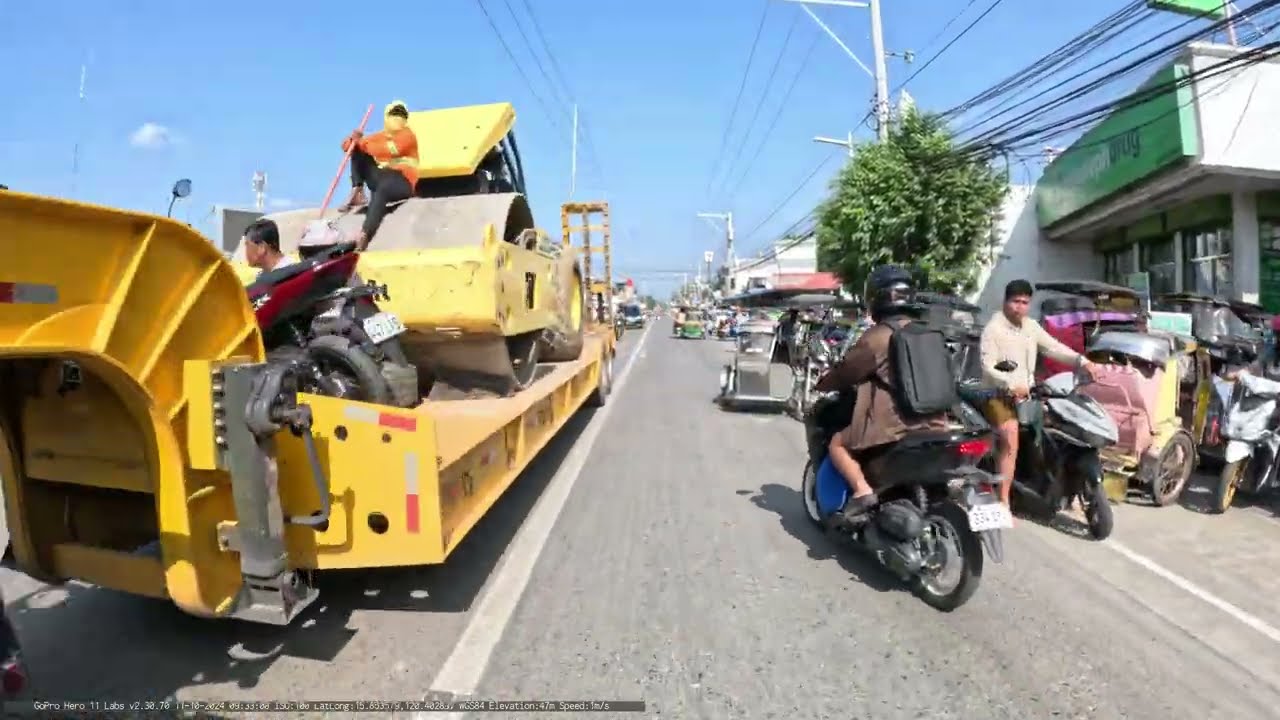 Driving from Bayambang to Basista to San Carlos City, Pangasinan, Philippines