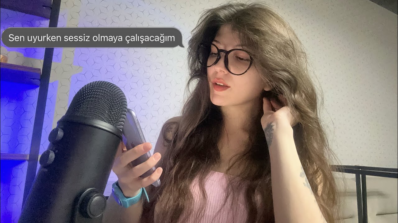 Sen uyurken sessiz olmaya çalışacağım💤 ^ASMR^