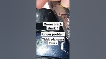 xiomi black shark 1 ringer problem/tidak ada suara musik #shortvideo #smartphone