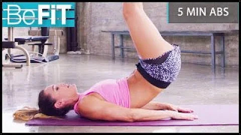 5 Minute Ab Workout: BeFiT Trainer Open House- Tif...