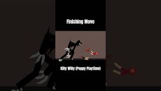 Killy Willy Poppy Playtime Finishing Move #shorts #animation #sticknodes