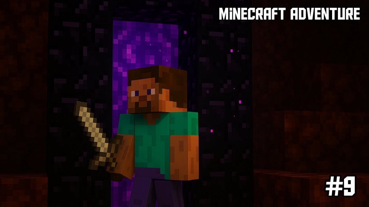 Portal to another world 😱 || Minecraft Adventure || Episode 9 || - YouTube