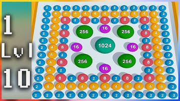2048 Ball Pool - Gameplay Walkthrough - Levels 1-20